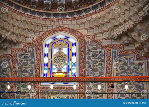 Istanbul Blue Mosque Interiors Turkey Stock Photo Image Of