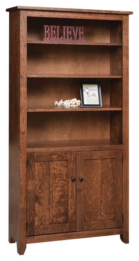 Modern Mission Bookcase - Amish Originals Furniture Company