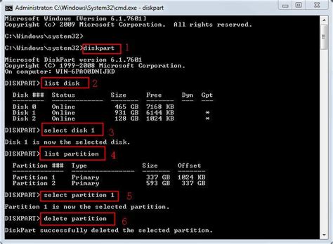 Using Diskpart to Delete Partition for Your Windows 7/8/10