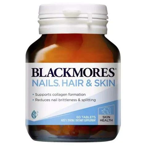 Promo Blackmores Nail Hair And Skin Tablet Exp Original Diskon