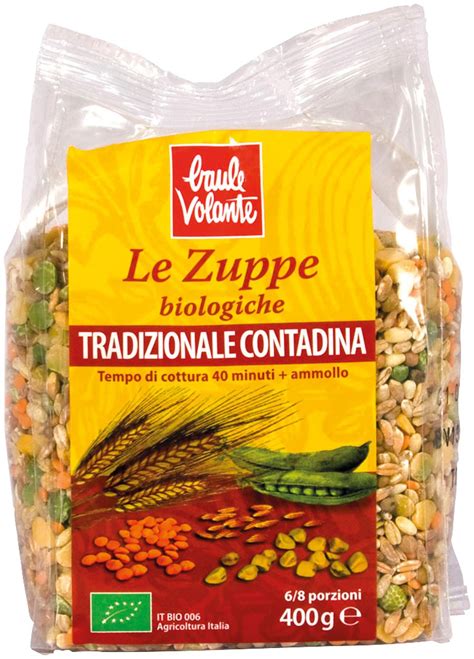 Tradizionale Contadina Le Zuppe Baule Volante Agricoltura Biologica