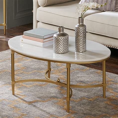 Madison Park Signature Marble Coffee Table In 2020 Marble Coffee Table Faux Marble Coffee