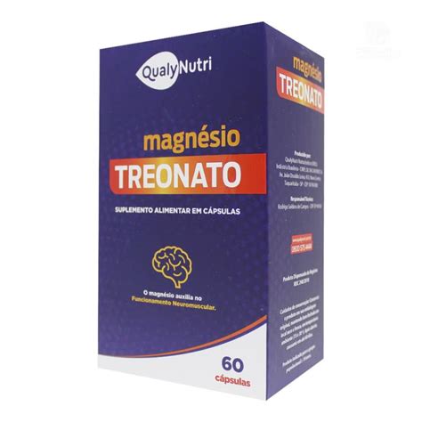 Preço Magnésio treonato 500mg 60 cápsulas Farmácia Mix