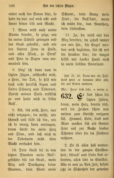 Gesangbuch In Mennoniten Gemeinden In Kirche Und Haus 4th Ed 632 Es