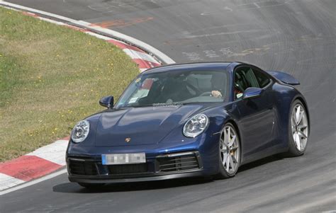 2020 Porsche 911 Spied Cornering Hard On The Nurburgring Autoevolution