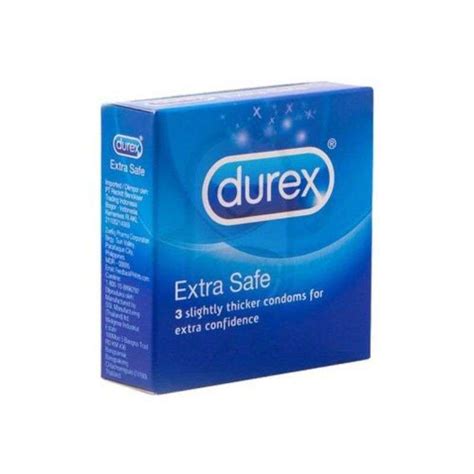 Jual DUREX EXTRA SAFE KONDOM BOX 3 PCS Di Seller Rave Menteng Kota