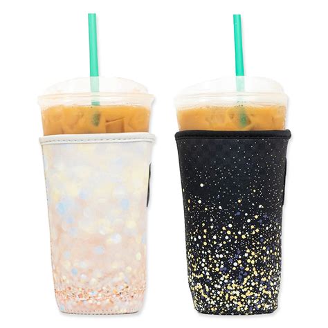 Black and Gold Glitter Print - Baxendale and Co | Premium Beverage Sleeves