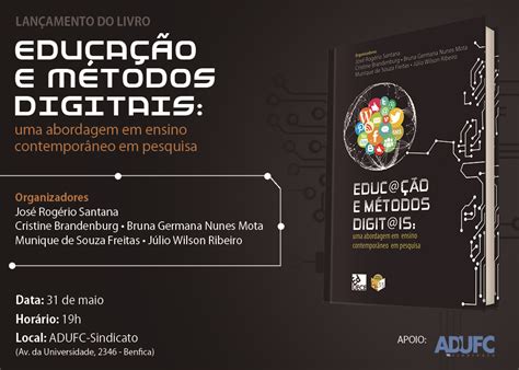 Lan Amento Do Livro Educa O E M Todos Digitais Uma Abordagem Em