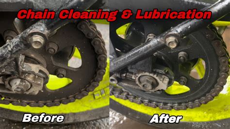 How To Clean And Lube Your Motorcycle Chain At Home 💯 Pro Tips Youtube