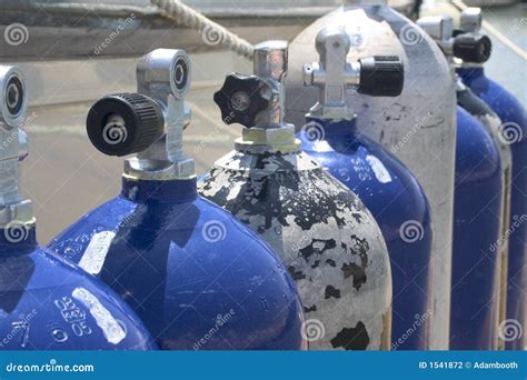 Oxygen Tanks Stock Photography Image