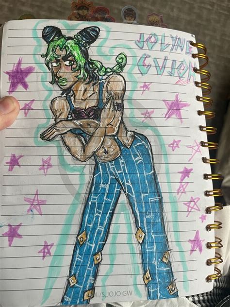 Jolyne Kujo Drawing Fandom