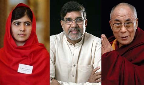 Dalai Lama Congratulates Nobel Peace Prize 2014 Winners Malala