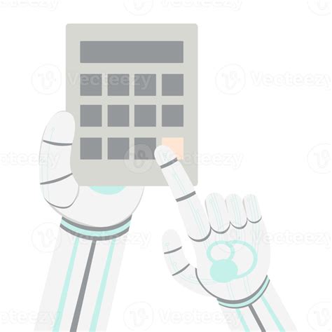 Artificial Intelligence Robot Machine Hand Arm Pose Calculator 22381061 Png