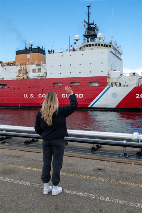 Us Coast Guard Cutter Healy Departs Seattle For Arctic Deployment