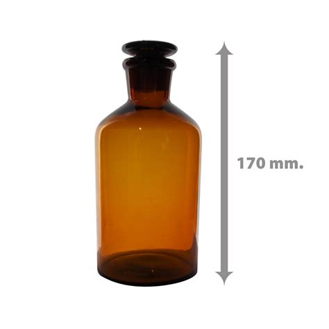 ขวดเกบสารปากแคบ สชา Reagent Bottle Narrow Neck Amber Shopee