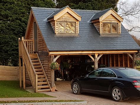 Oak Frame Garages Wooden Garages Chester Cheshire