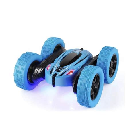 Ripley JUGUETE AUTO ACROBATICO A CONTROL REMOTO AZUL INFANTIL