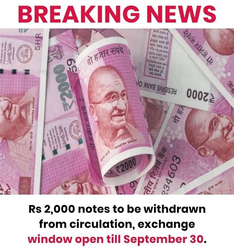 Rbi Withdraws Rs 2000 Notes From Circulation