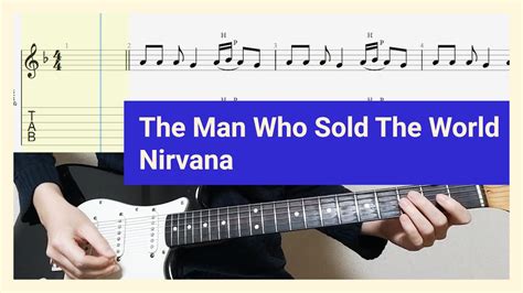 Nirvana The Man Who Sold The World Guitar Tab YouTube