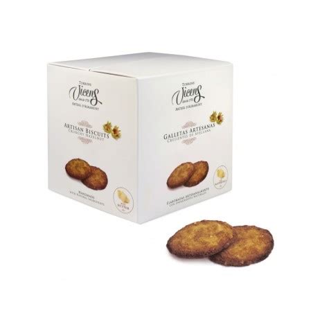 Galletas Crujientes De Avellana Torrons Vicens 150 G