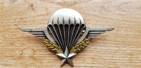 Brevet Parachutiste Militaire Drago 1952 1953