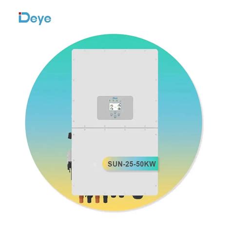 Deye Hybrid Inverter Sun K Sg Hp Eu Am Kw Kw Phase System