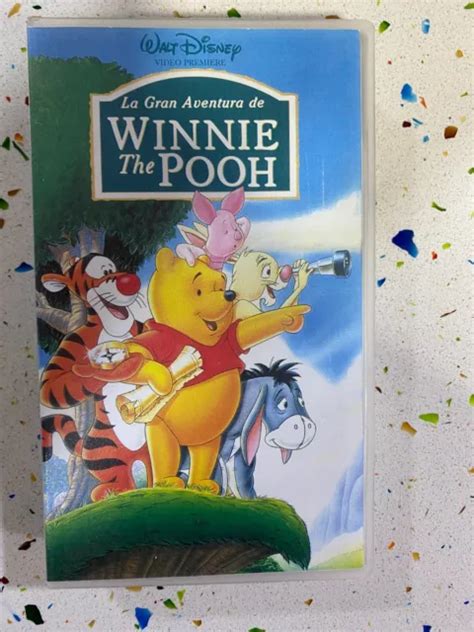 La Gran Aventura De Winnie The Pooh Vhs Cinta Tape Walt Disney Eur