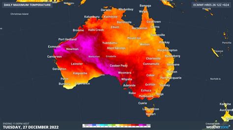 Hottest In More Than 2 Years For Western South Australia