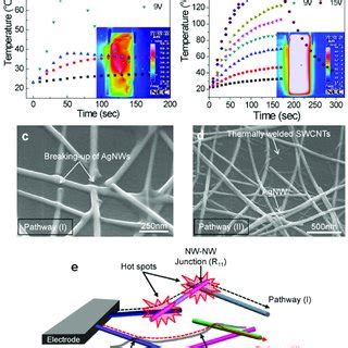 Film Stability Under The Current Flow Time Dependent Temperature