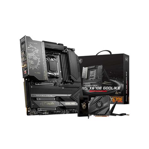 Msi Meg X670E Godlike AM5 E Atx Motherboard PC Studio