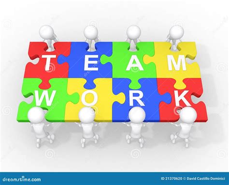 Concept Of Teamwork Leadership Cooperation Stock Photo Image 21370620