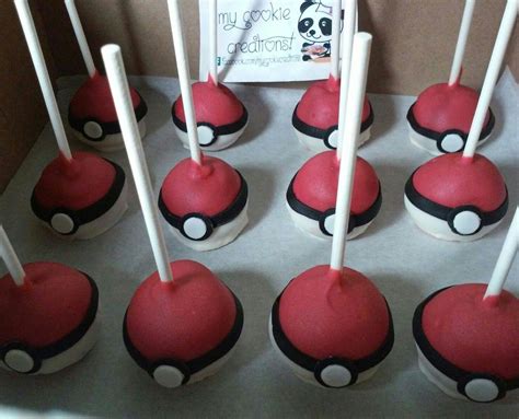 Pokeball Cake Pops Recipe Deafening Bloggers Pictures