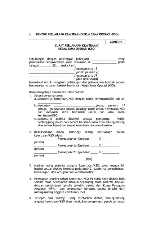 Contoh Surat Pembebasan Lahan