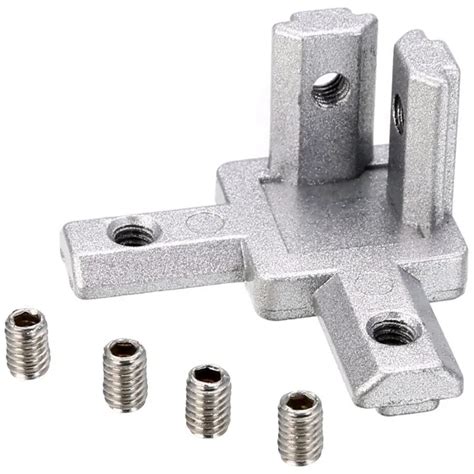 Series Way End Corner Bracket Connector Con Tornillo Para