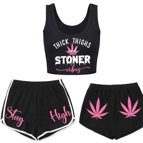 Weed Crop Top Etsy