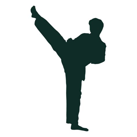 Karate Front Kick Stretch Png And Svg Design For T Shirts