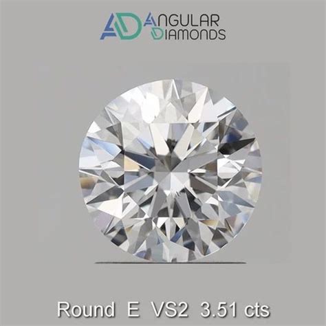 Cvd Diamond Round E Vs2 351 Carat Igi Lab Grown Diamonds Symmetry