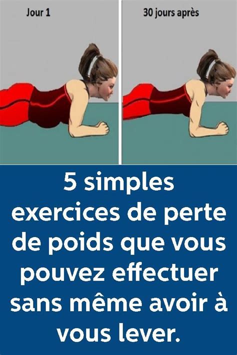 Abdo Illustration Description 5 Simples Exercices De Perte De Poids