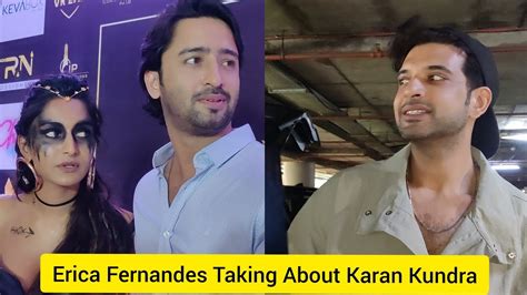 Erica Fernandes Taking About Upcoming Song With Karan Kundra And Shaheer Sheikh Youtube