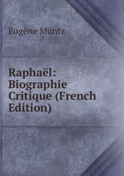 Raphael Biographie Critique French Edition Telegraph