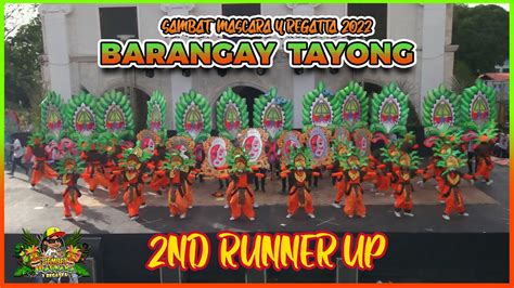 Sambat Maskara Y Regatta 2022 Barangay Tayong Full Highlights Youtube