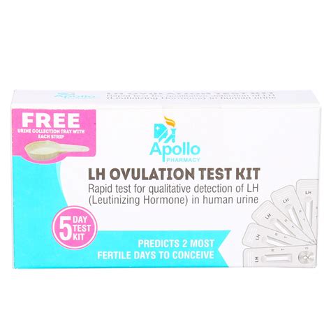 Apollo Pharmacy Lh Ovulation 5 Day Test Kit 1 Kit Price Uses Side