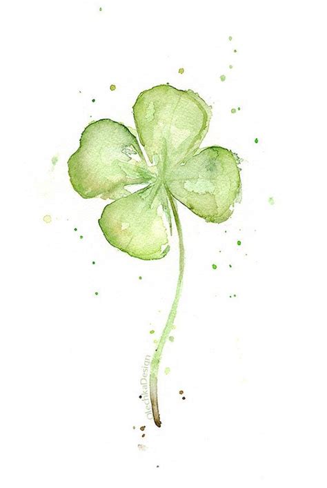 Three Leaf Clover Drawing at GetDrawings | Free download