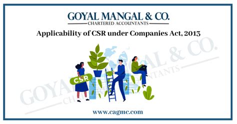 Csr Under Companies Act Goyal Mangal Company