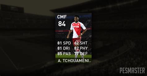 Aurelien Tchouameni PES 2021 Stats