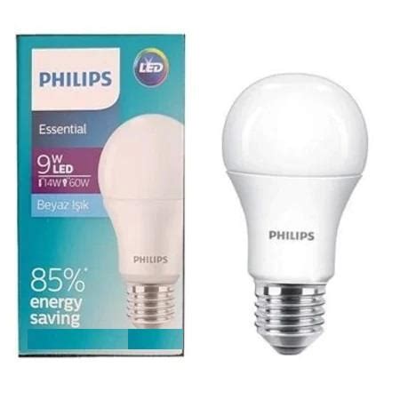 Philips Essential W W Led Ampul Beyaz I K E Duylu