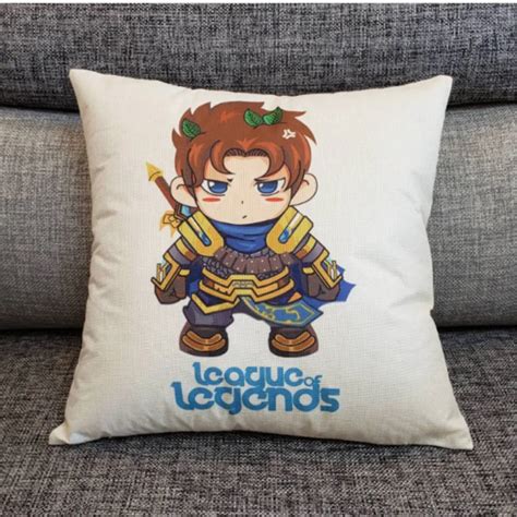 Free Shipping 18 18inch League Of Legends Lol Cotton Linen Pillow Cover Home Decorative