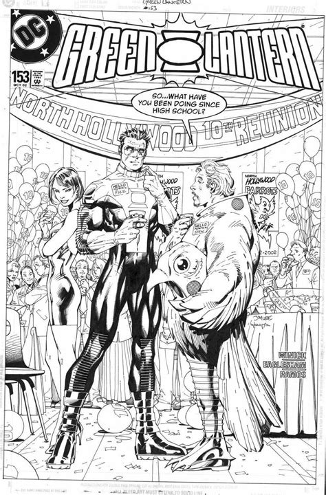 LEE JIM Green Lantern 153 Cover Jade New GL Class Reunion In