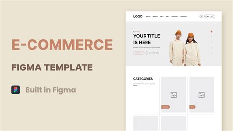 E Commerce Landing Page Template Figma