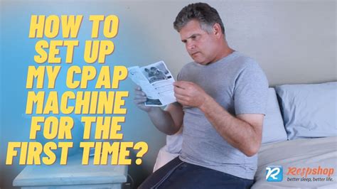 Cpap 101 How To Set Up My Cpap Machine For The First Time Youtube